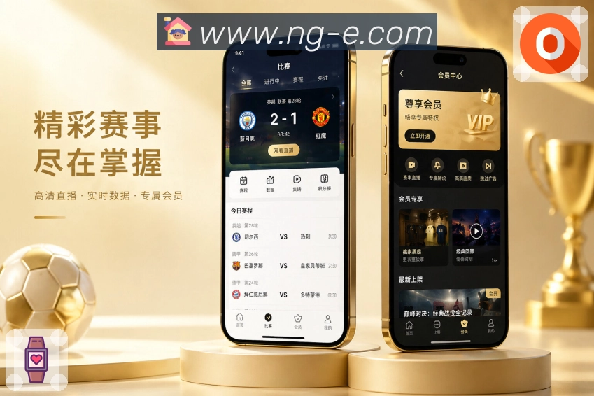 NG体育App页面亮点：手机阅读结构、赛程比分、数据详情和讨论入口